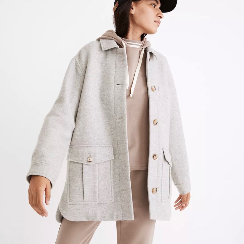 NWT Belrose Shirt-Jacket Shacket - Madewell